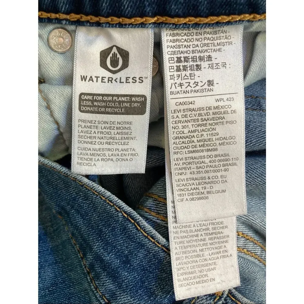 Levi’s 541 Athletic Taper Mens Jeans 36 X 30 Blue Jeans Waterless Medium Wash